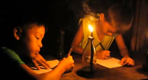 support these kids so they can finished school ! with us giving them a solar light bulb !